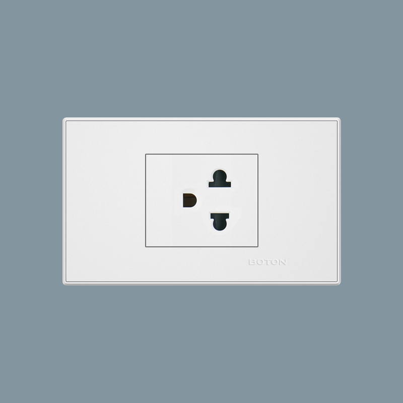 ที่อยู่อาศัย 3 Pin American Multi Functional Decor Wall Switch Socket